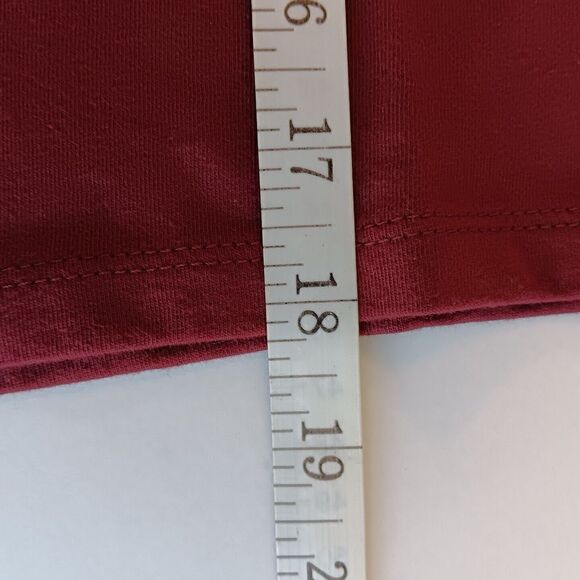 Lot of 5 Wild Fable Size S Burgundy Long Sleeve Cropped T-Shirts - Picture 7 of 8